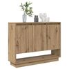 vidaXL Sideboard Artisan Egetr&aelig; 97 x 29 x 75 cm Konstrueret tr&aelig;