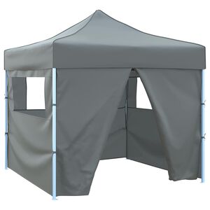 vidaXL Party Tent Antracit 291 x 291 x 315 cm Oxford stof