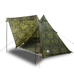 vidaXL 6-personers familietelt vandt&aelig;t camouflage