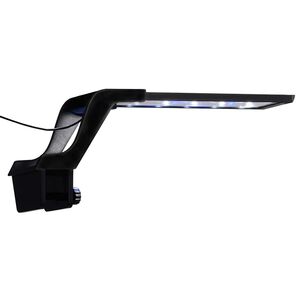 vidaXL LED-lampe til akvarium med klemme 25-45 cm bl&aring; og hvid