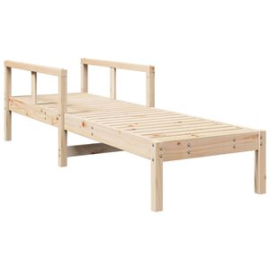 vidaXL liggestol 199,5x62x55 cm massivt fyrretr&aelig;