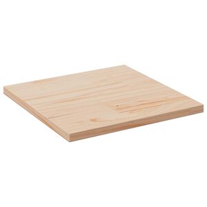 vidaXL bordplade 60x60x2,5 cm firkantet massivt fyrretr&aelig;