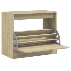 vidaXL skoreol 80x42x69 cm konstrueret tr&aelig; sonoma-eg