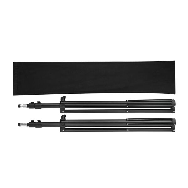 vidaXL lampestativer 2 stk. 78-210 cm