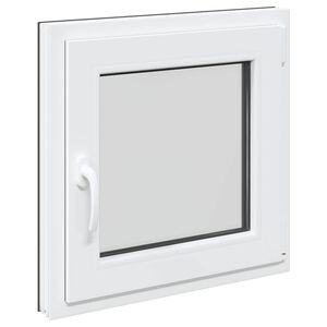 vidaXL K&aelig;ldervindue RISOR 50 x 50 cm PVC og glas Antracit