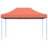 vidaXL Party Tent Terrakotta 279 x 410 x 315 cm Oxford stof