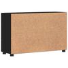 vidaXL Sideboard FLORIN Sort 88,5 x 30,5 x 55,5 cm Konstrueret tr&aelig;