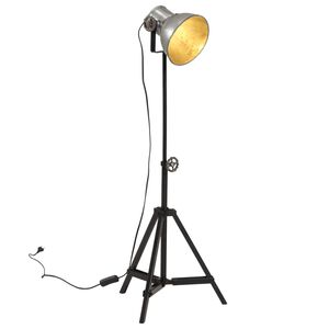 vidaXL gulvlampe 35x35x65/95 cm 25 W E27 vintages&oslash;lv