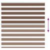 vidaXL zebragardin brun 145x150 cm stofbredde 140,9 cm polyester