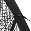 vidaXL batting cage net til baseball 900x400x250 cm polyester sort