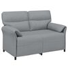 vidaXL Sofa 100% polyester metalramme MDF, Krydsfin&eacute;r