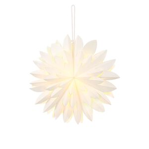 vidaXL Julebelysning RAAHE 10 LED'er Varm hvid 45 x 17 x 45 cm