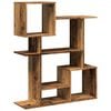 vidaXL bogreol/rumdeler 92x29x112 cm konstrueret tr&aelig; antikt tr&aelig;