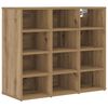 vidaXL Sko skab 77,5 x 30 x 67 cm Konstrueret tr&aelig; Artisan-eg
