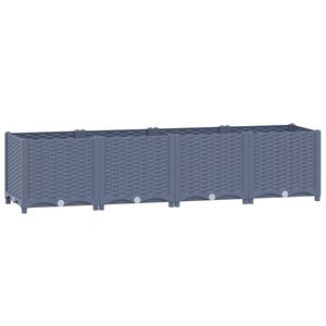 vidaXL h&oslash;jbed 160x40x38 cm polypropylen