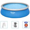 Bestway Fast Set oppusteligt swimmingpools&aelig;t rundt 457x122 cm