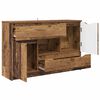 vidaXL Sideboard Gammelt tr&aelig; 100 x 30 x 65,6 Konstrueret tr&aelig;