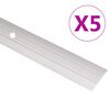 vidaXL 5 stk. gulvlister 90 cm aluminium guldfarvet