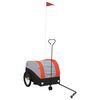 vidaXL cykelanh&aelig;nger 30 kg jern sort og orange