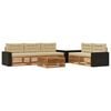 vidaXL Udend&oslash;rs sofagruppe 6 pcs Naturlig og Beige