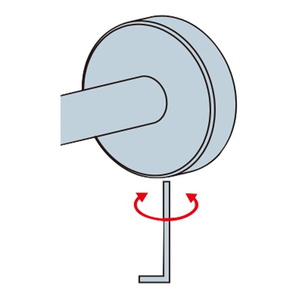 Kleine Wolke håndklædering Meo sølvfarvet