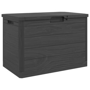 vidaXL udend&oslash;rs hyndeboks 77,5x44,5x53 cm polypropylen antracitgr&aring;
