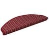 vidaXL Selvkl&aelig;bende Trappem&aring;tter 15 stk. 65 x 21 x 4 cm Non-Slip R&oslash;d
