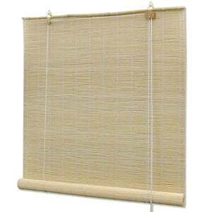 vidaXL rullegardin 80x160 cm naturlig bambus