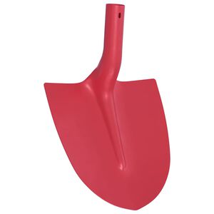 vidaXL Skovlhoved R&oslash;d 39,5 x 27,5 cm Pulverlakeret st&aring;l