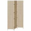 vidaXL Rumdeler Beige 146 x 200 cm polyrattan