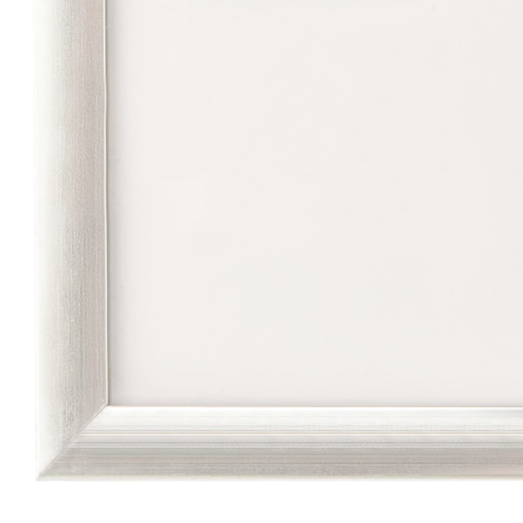 vidaXL billedrammer 3 stk. til væg eller bord 50x60 cm MDF sølvfarvet