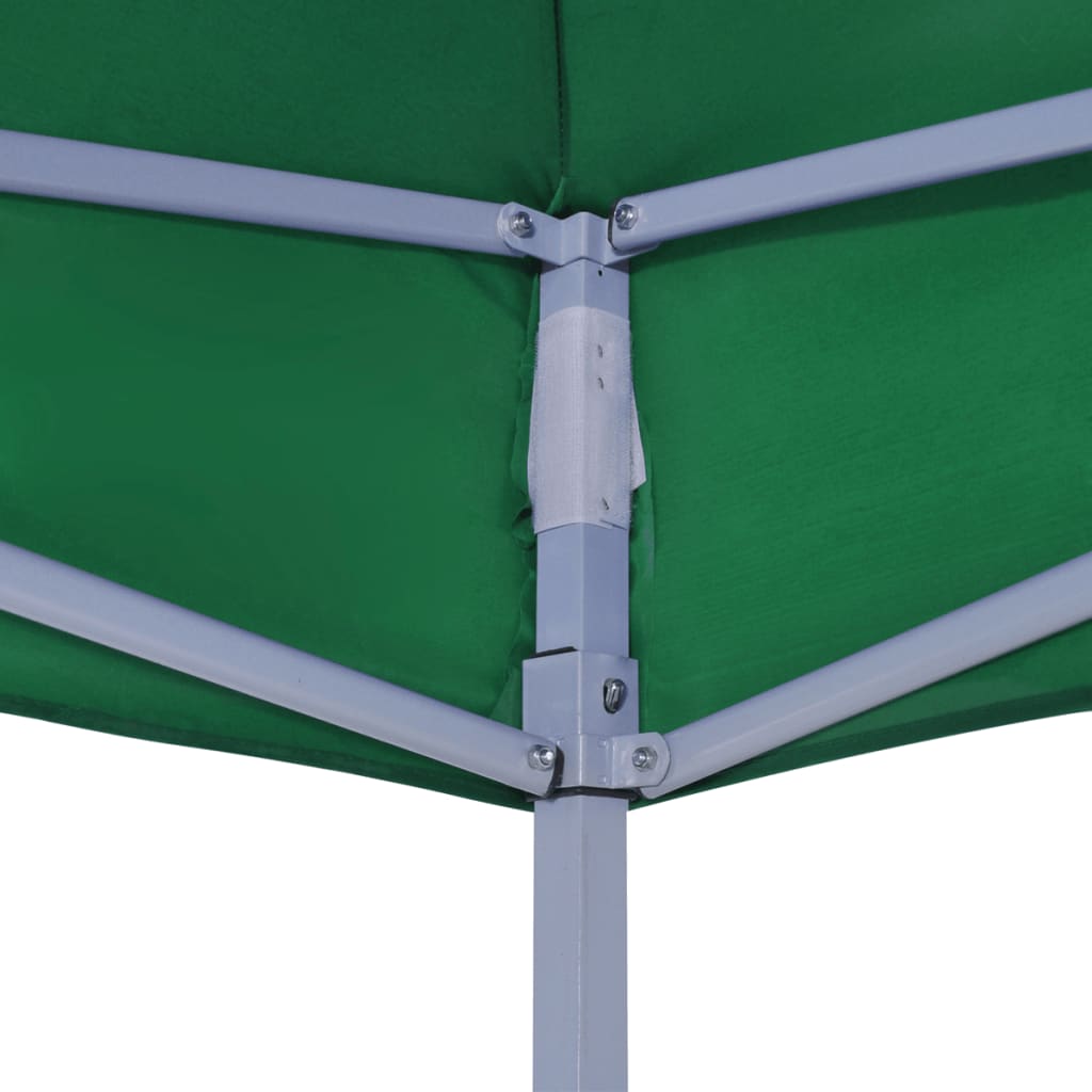 vidaXL sammenfoldeligt telt 3 x 3 m grøn
