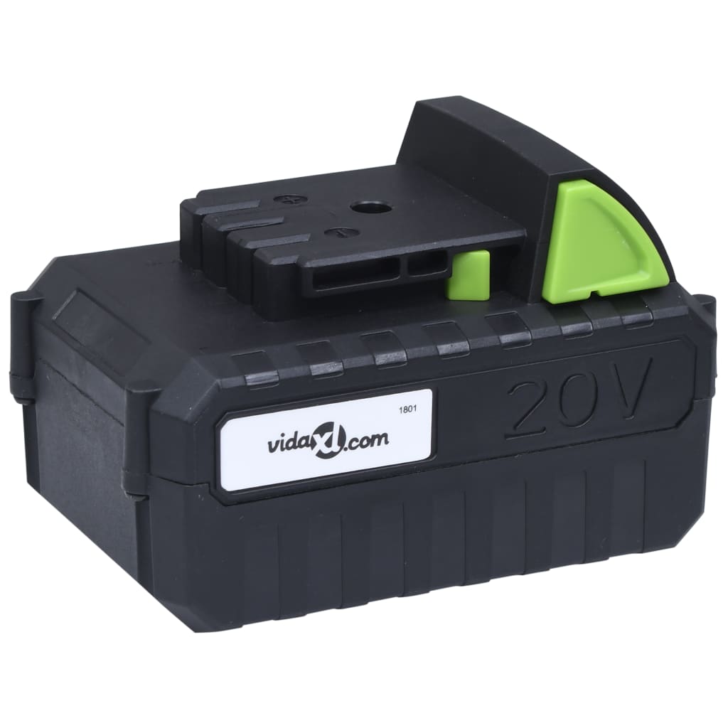vidaXL ledningsfrit haveredskabssæt 5 dele med opladere og batterier