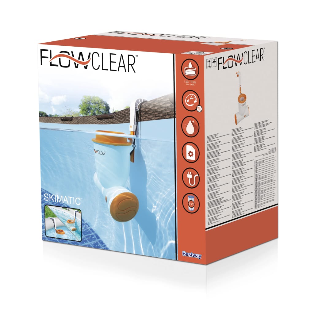 Bestway Flowclear filterpumpe Flowclear Skimatic 2574 l/t. 58462
