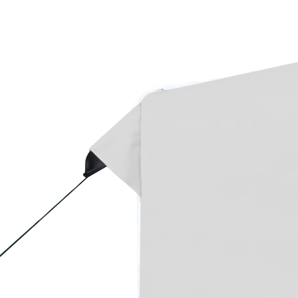 vidaXL foldbart festtelt med vægge aluminium 3 x 3 m hvid