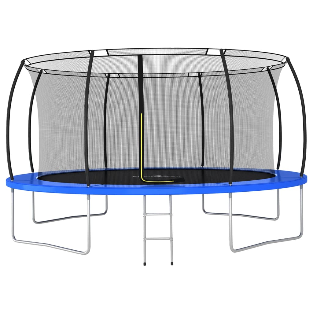 vidaXL trampolinsæt rund 460x80 cm 150 kg