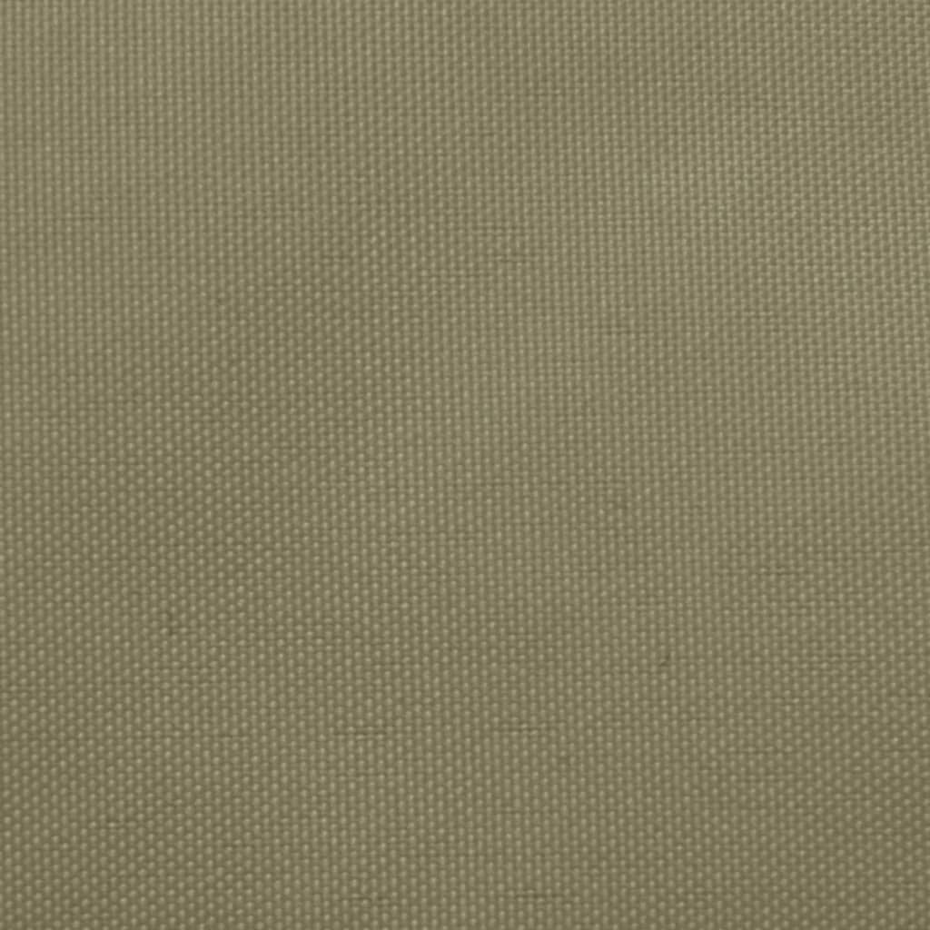 vidaXL solsejl 3/4x3 m oxfordstof trapezfacon beige