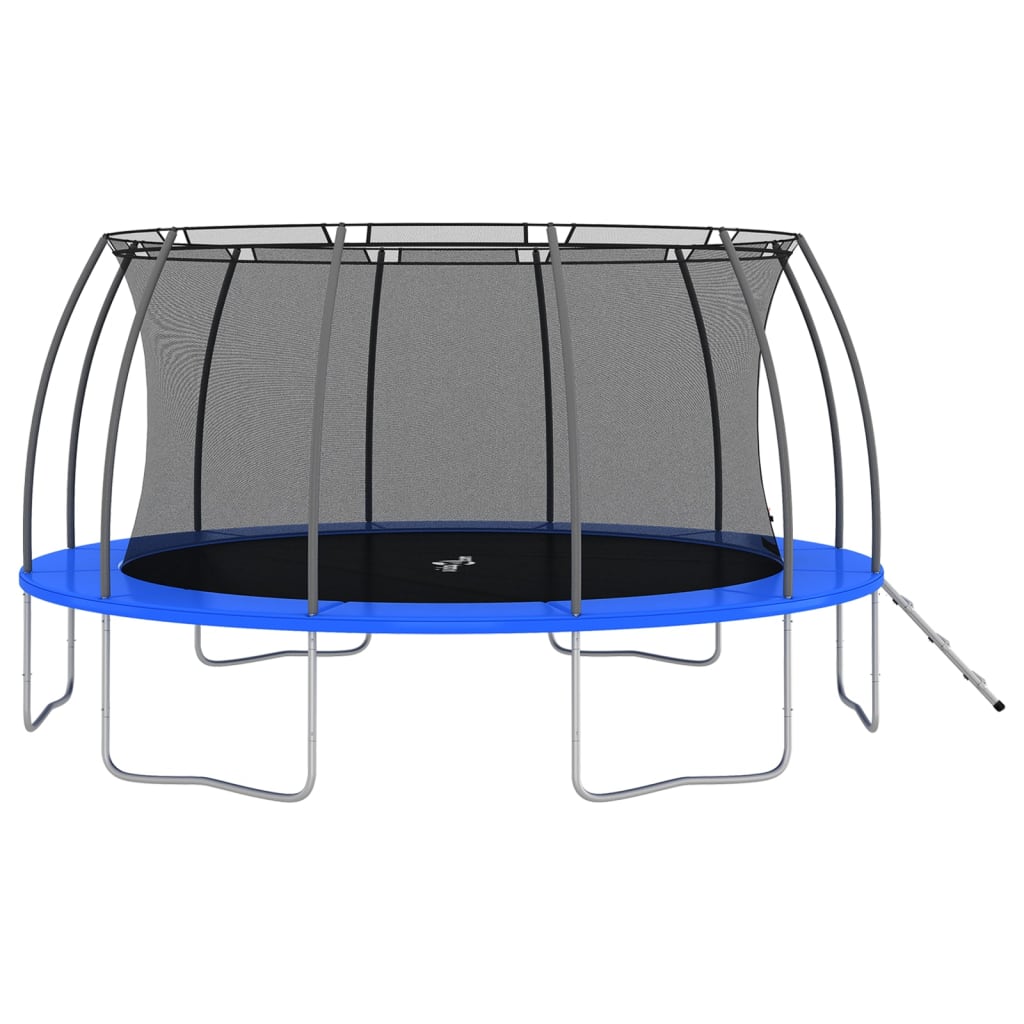 vidaXL trampolinsæt 488x90 cm 150 kg rund