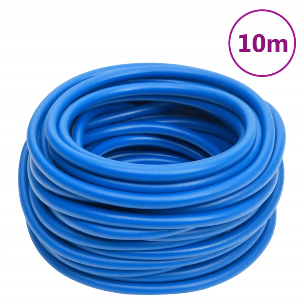 vidaXL luftslange 0,6" 10 m PVC blå
