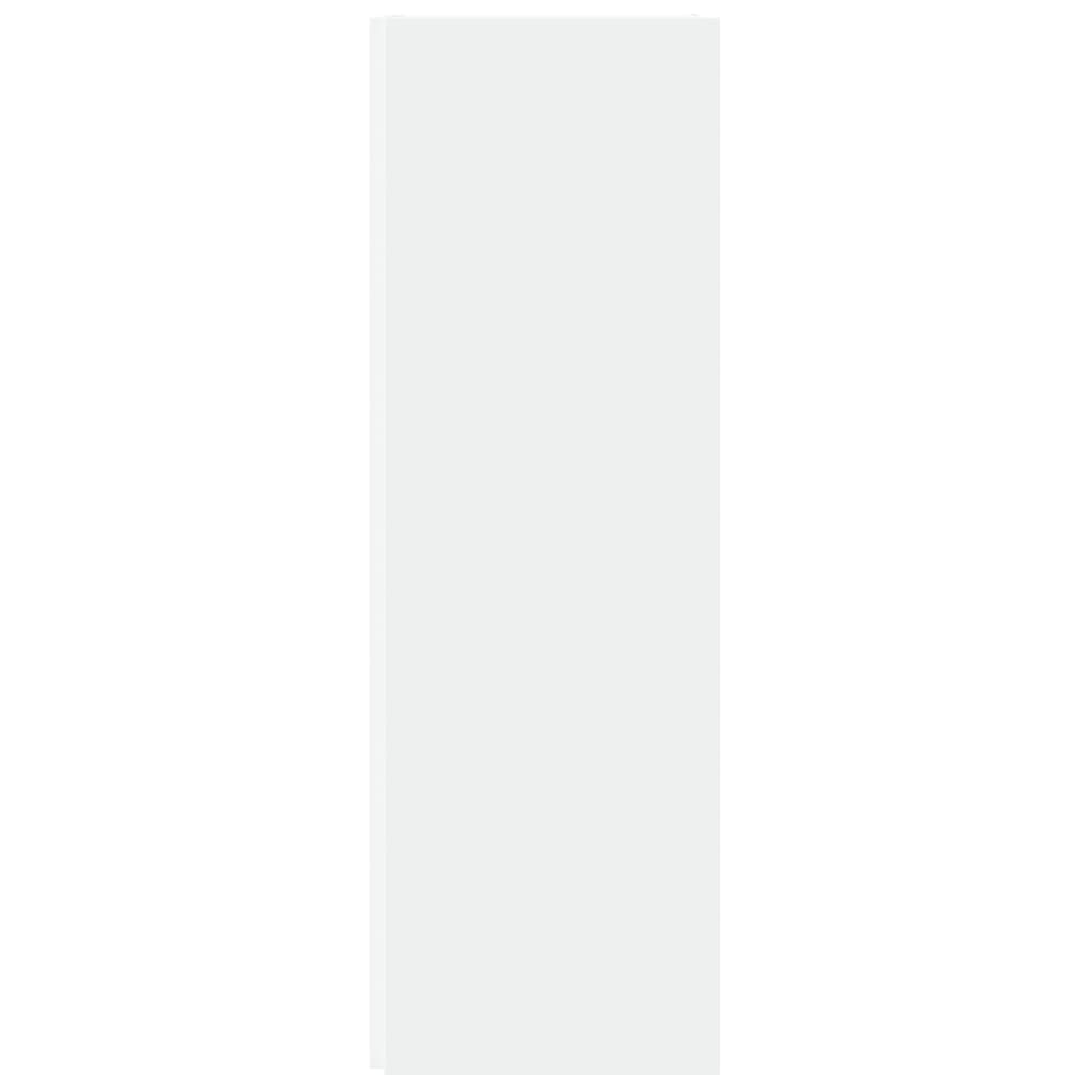 vidaXL hjørnereol 33x33x100 cm spånplade hvid