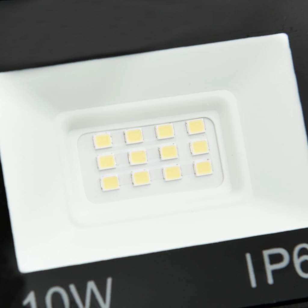 vidaXL LED-projektører 2 stk. 10 W koldt hvidt lys