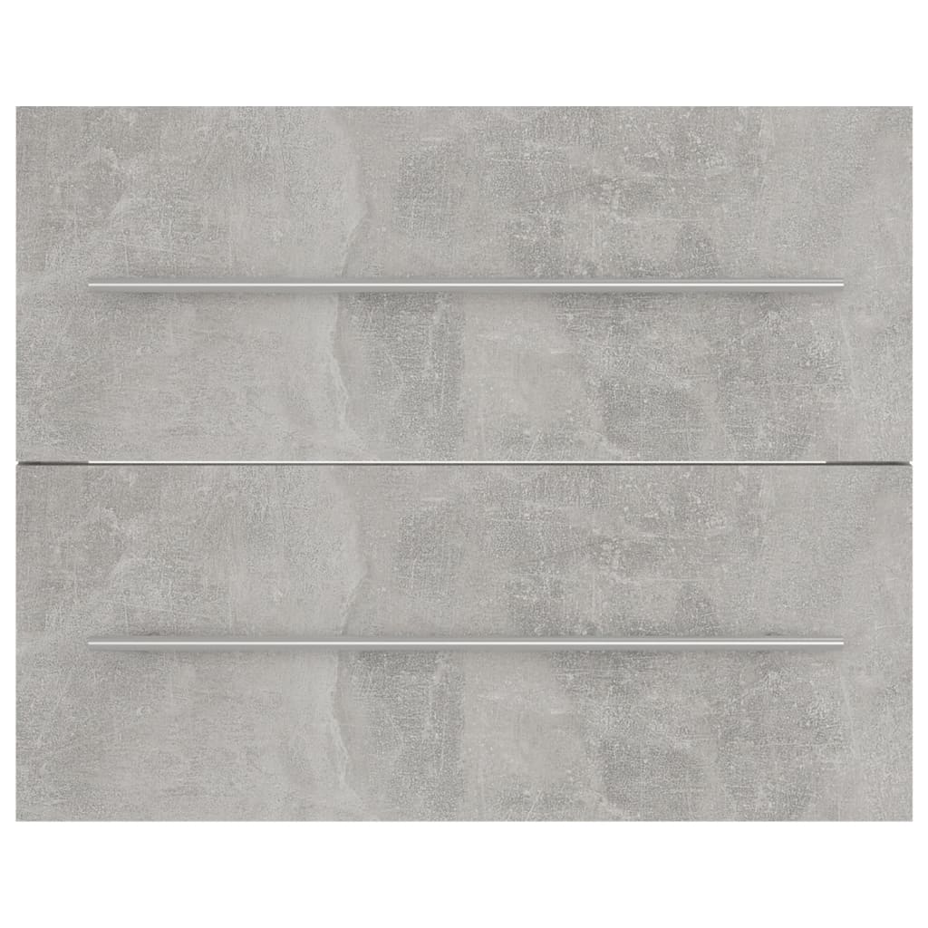 vidaXL vaskeskab 60x38,5x48 cm spånplade betongrå