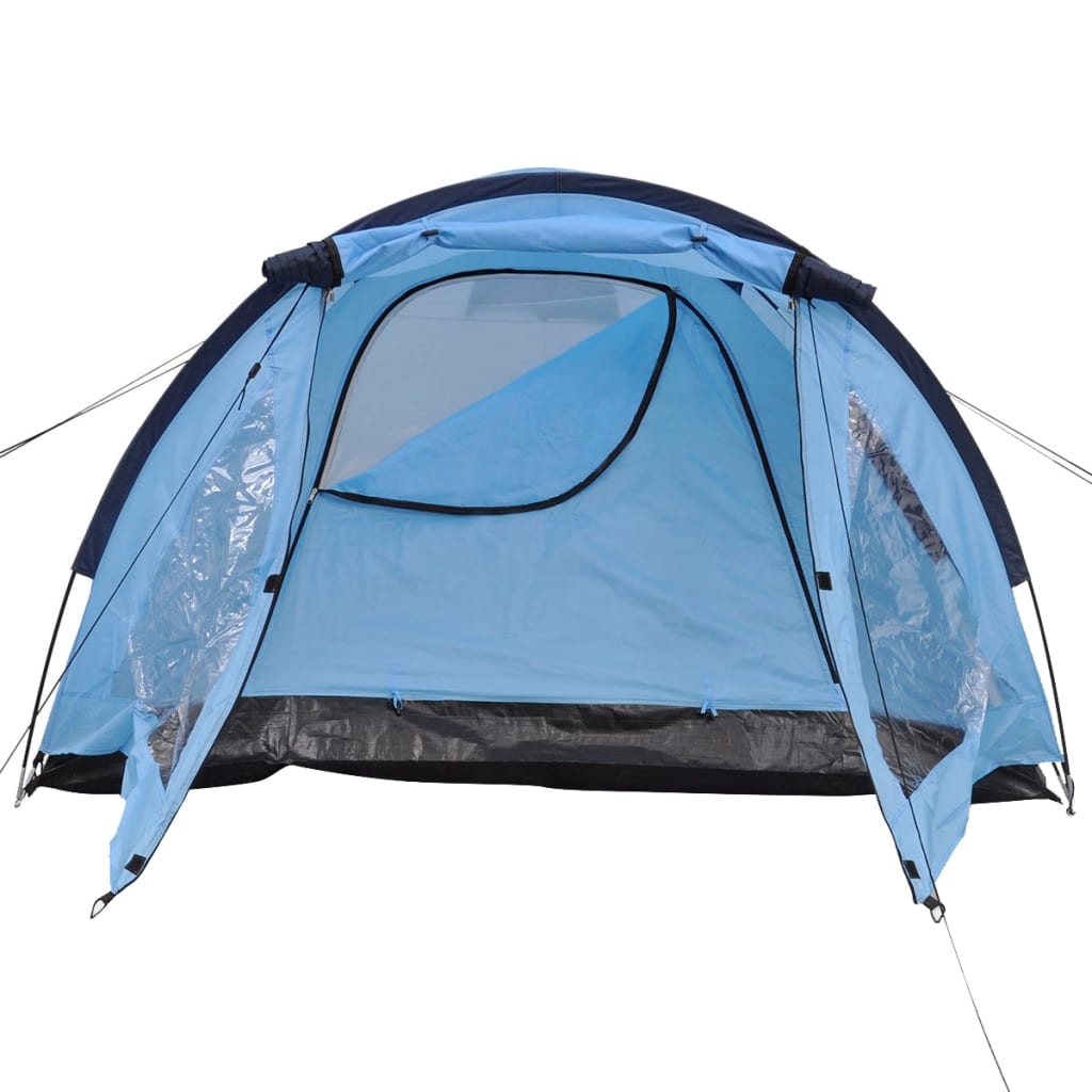 vidaXL 3-personers telt blå