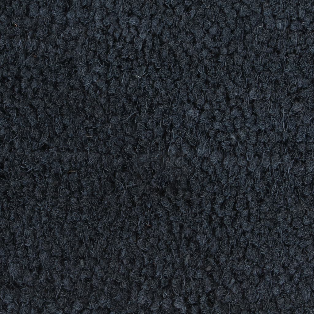 vidaXL dørmåtte 80x100 cm tuftet coir mørkegrå