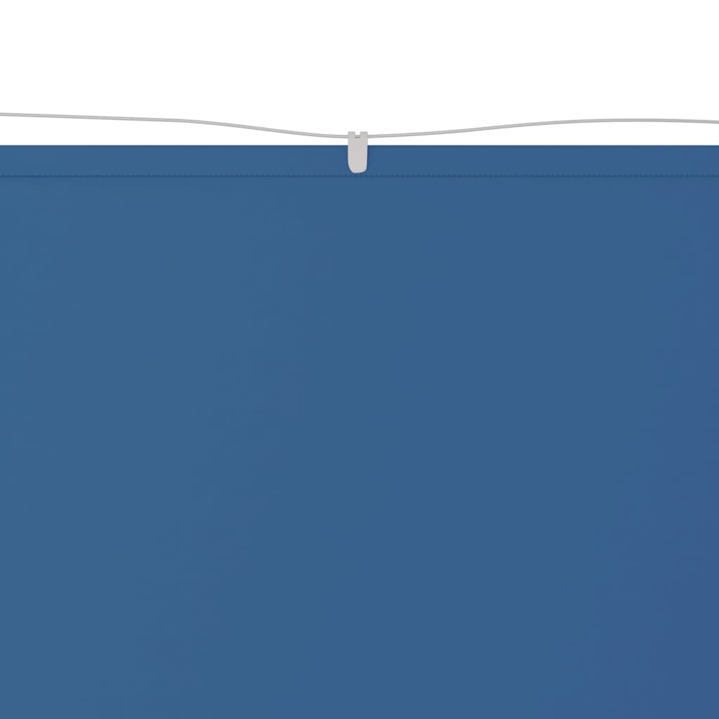 vidaXL lodret markise 140x800 cm oxfordstof blå