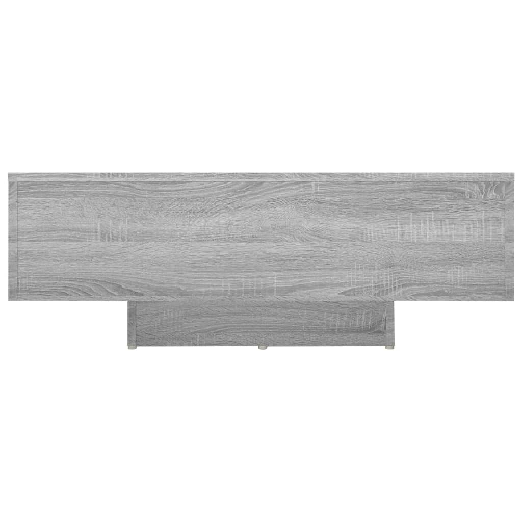 vidaXL sofabord 85x55x31 cm konstrueret træ grå sonoma-eg