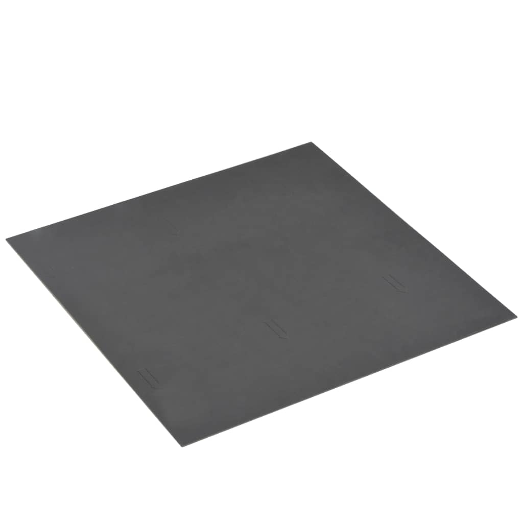 vidaXL selvklæbende PVC-gulvbrædder 5,11 m² med mønster sort