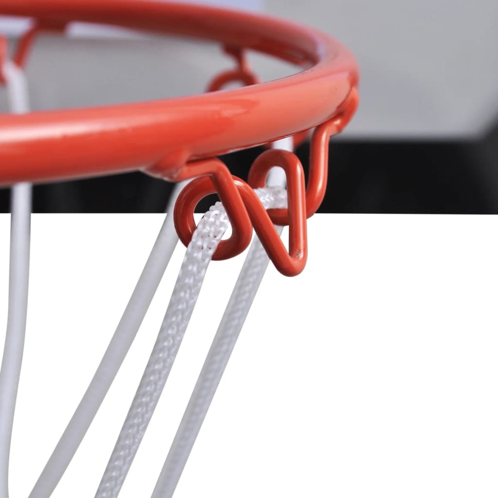vidaXL mini-basketballkurv med bold og pumpe