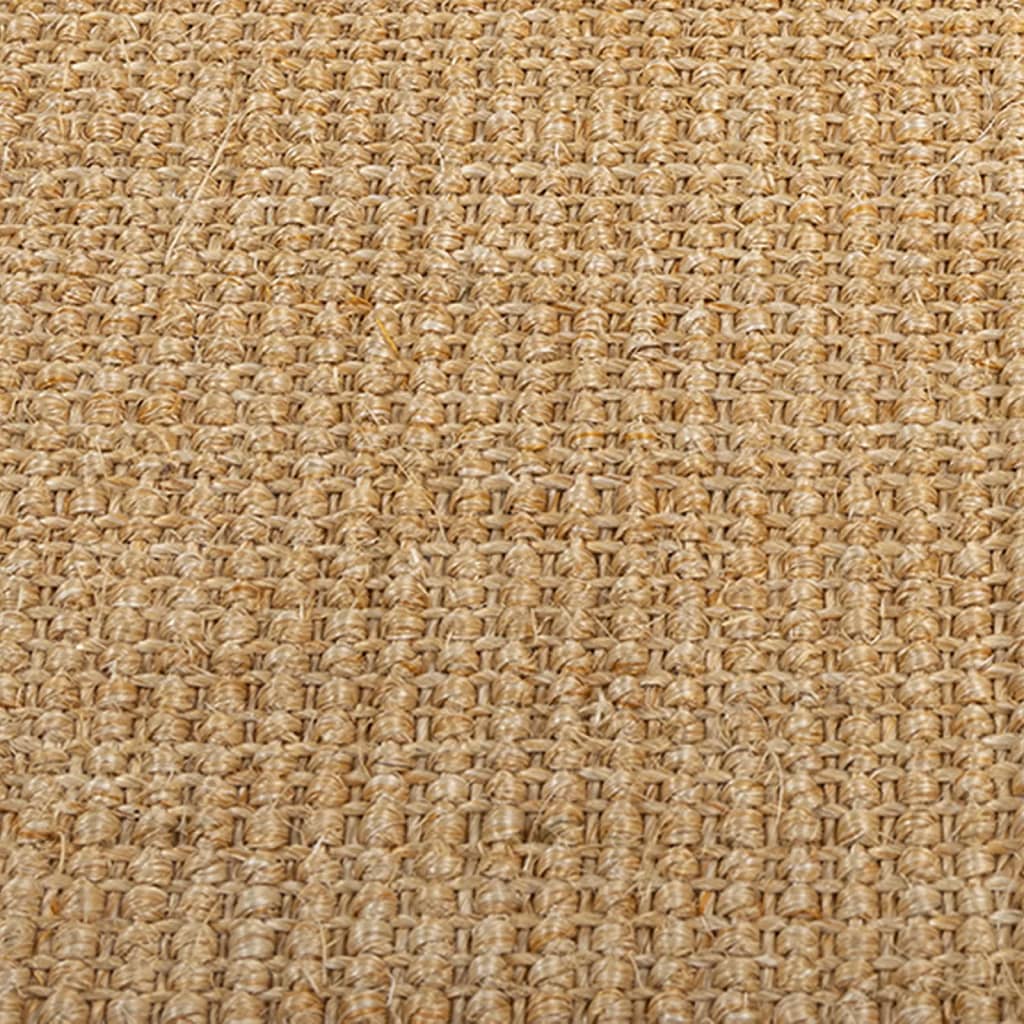 vidaXL gulvtæppe 80x150 cm naturlig sisal