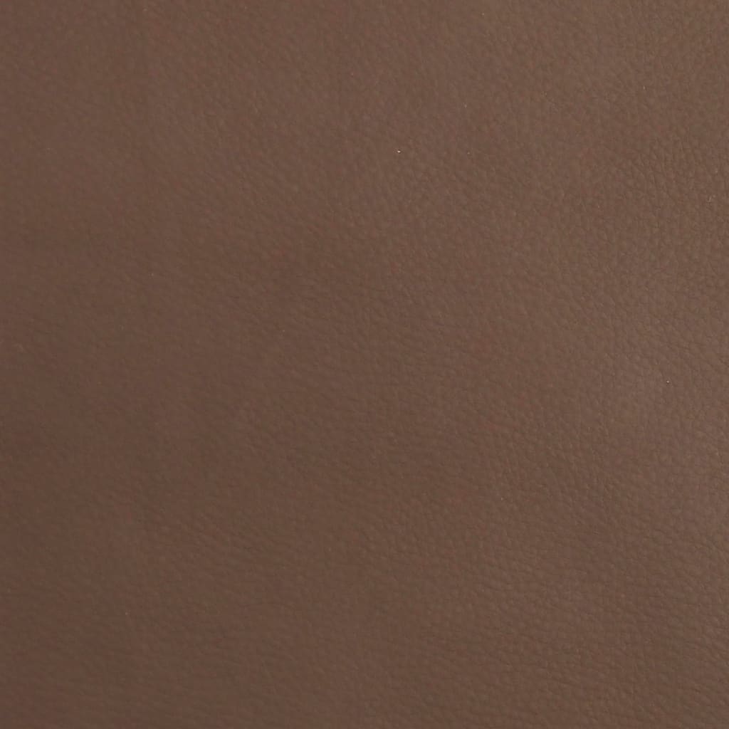 vidaXL 2-personers sovesofa kunstlæder brun